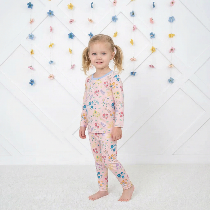 Petal  Parade L/S Pajama - Bestaroo