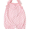 Bestaroo - Pink Checks Bubble Romper