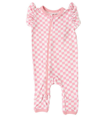 Bestaroo - Pink Checks Coverall