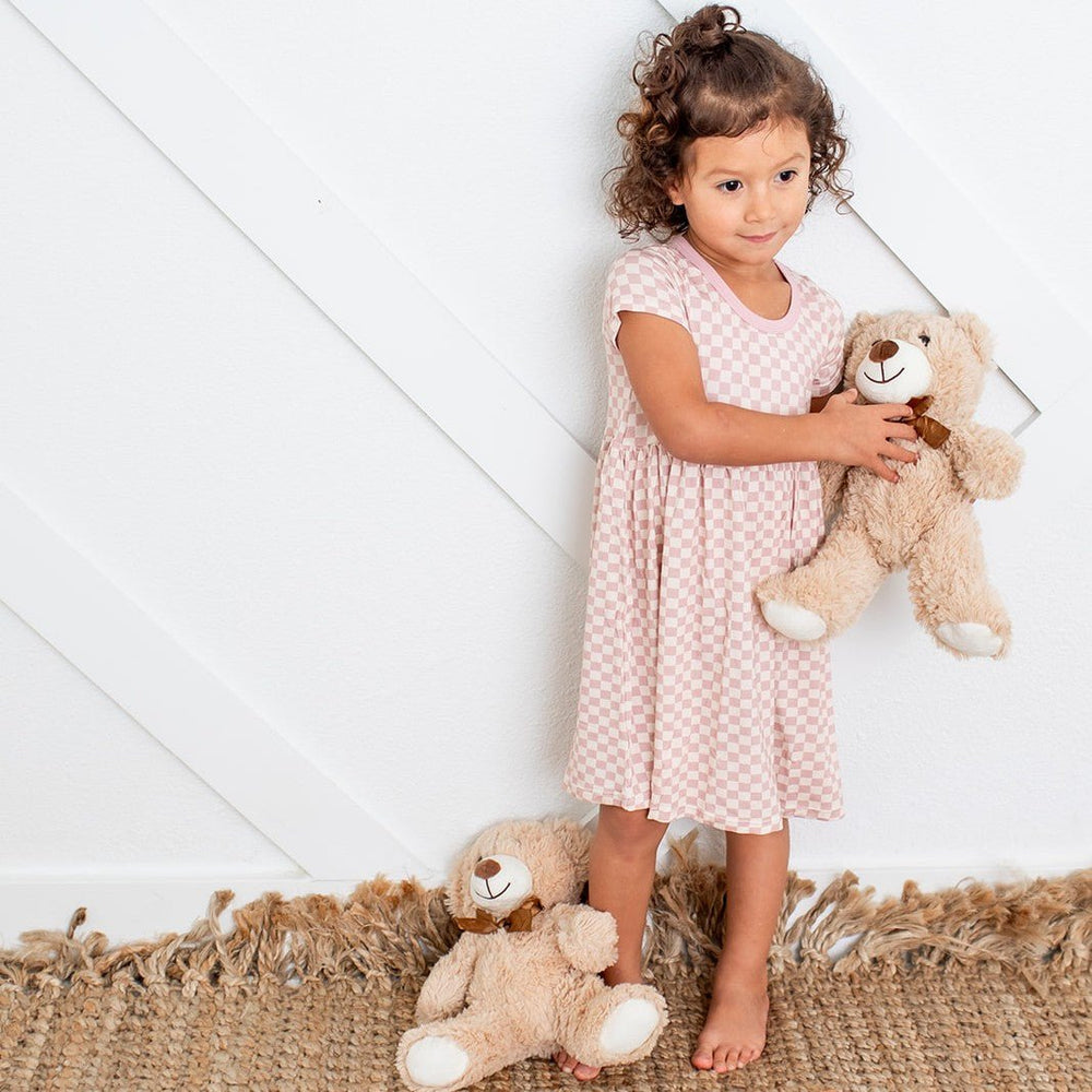 Bestaroo - Pink Checks Dress