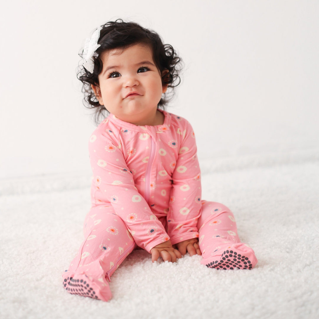 Bestaroo - Pink Petals Footie