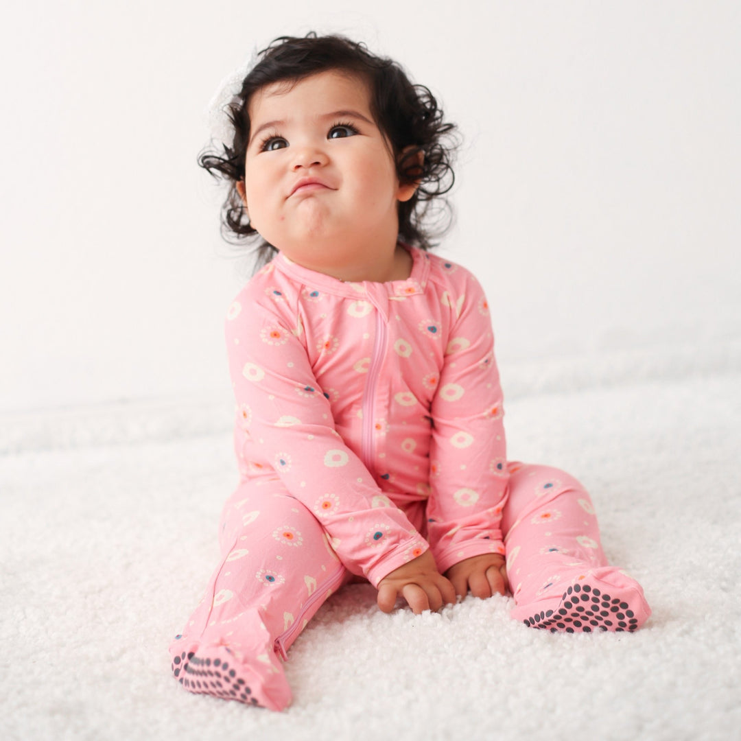 Bestaroo - Pink Petals Footie