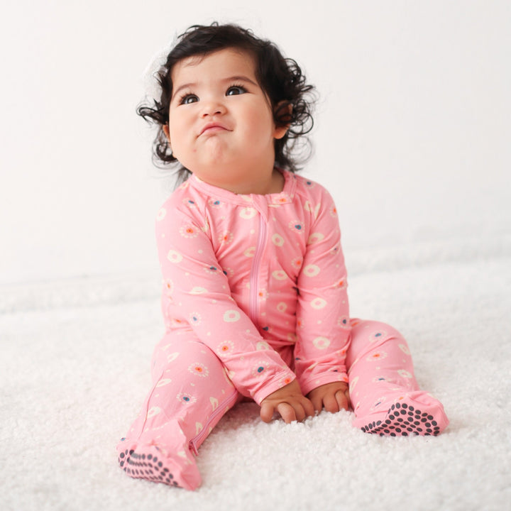 Bestaroo - Pink Petals Footie