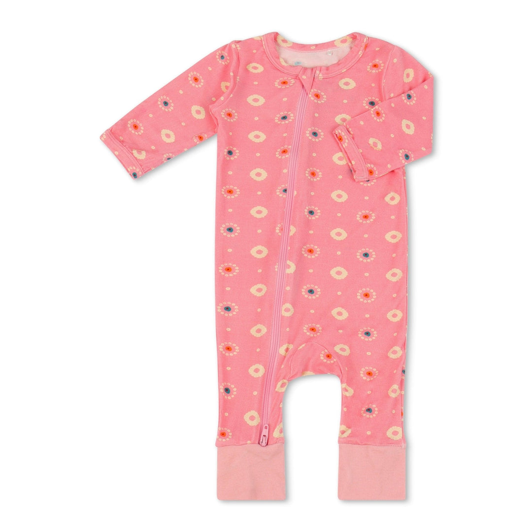 Bestaroo - Bamboo - Pink Petals Romper