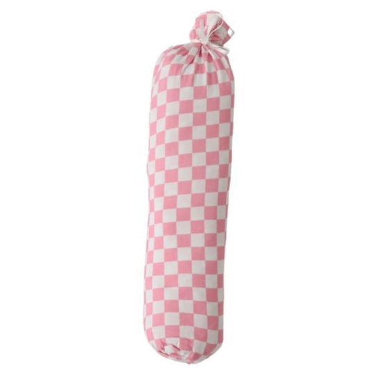 Pink Checks Swaddle