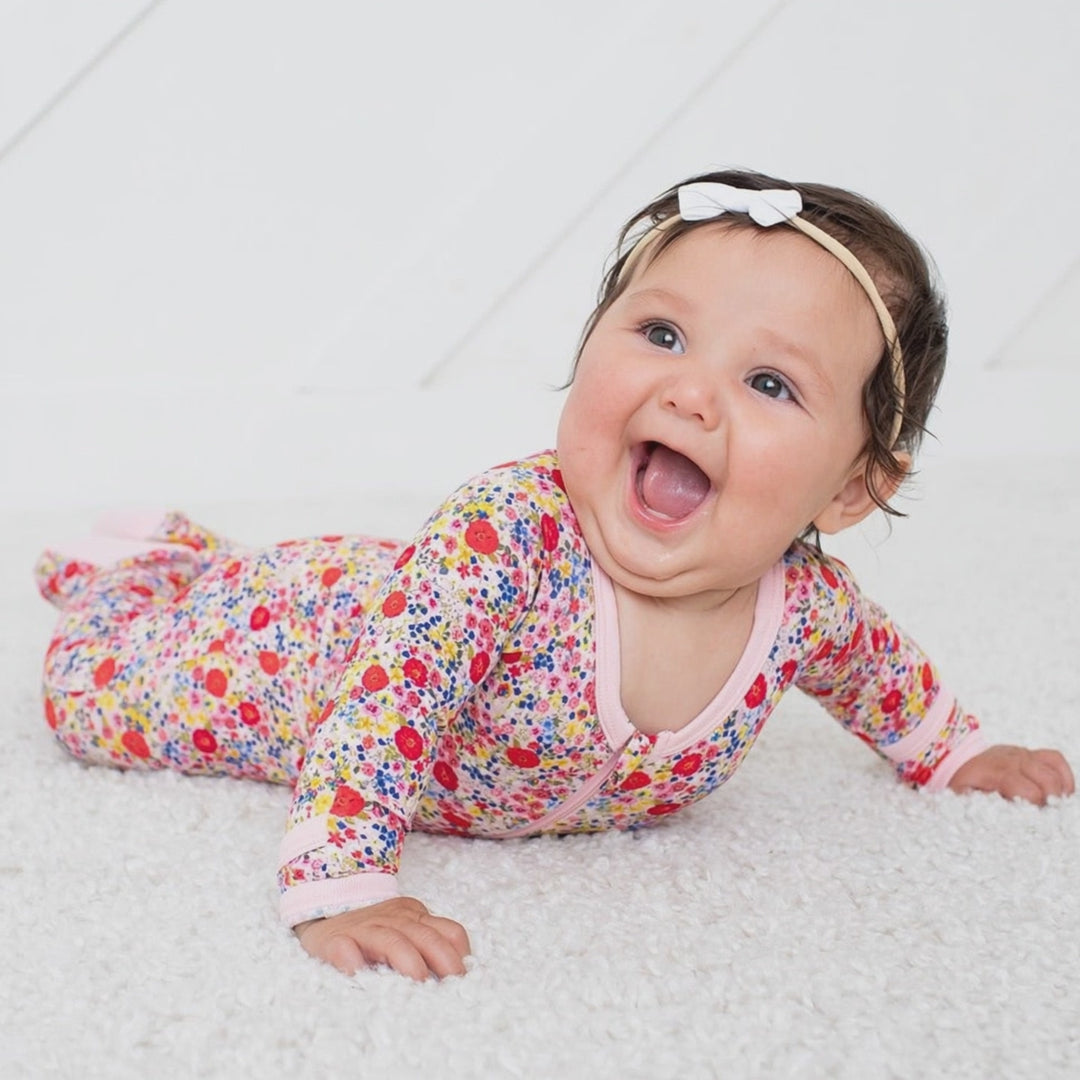 Video for Blush Bloom Footie