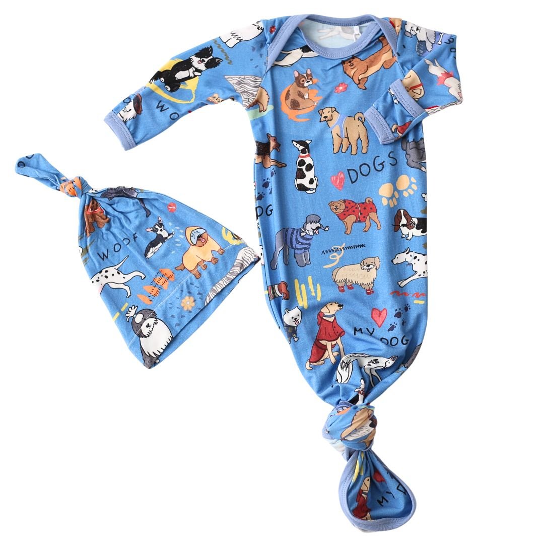 Bestaroo - Puppy Pals Blue Gown & Hat