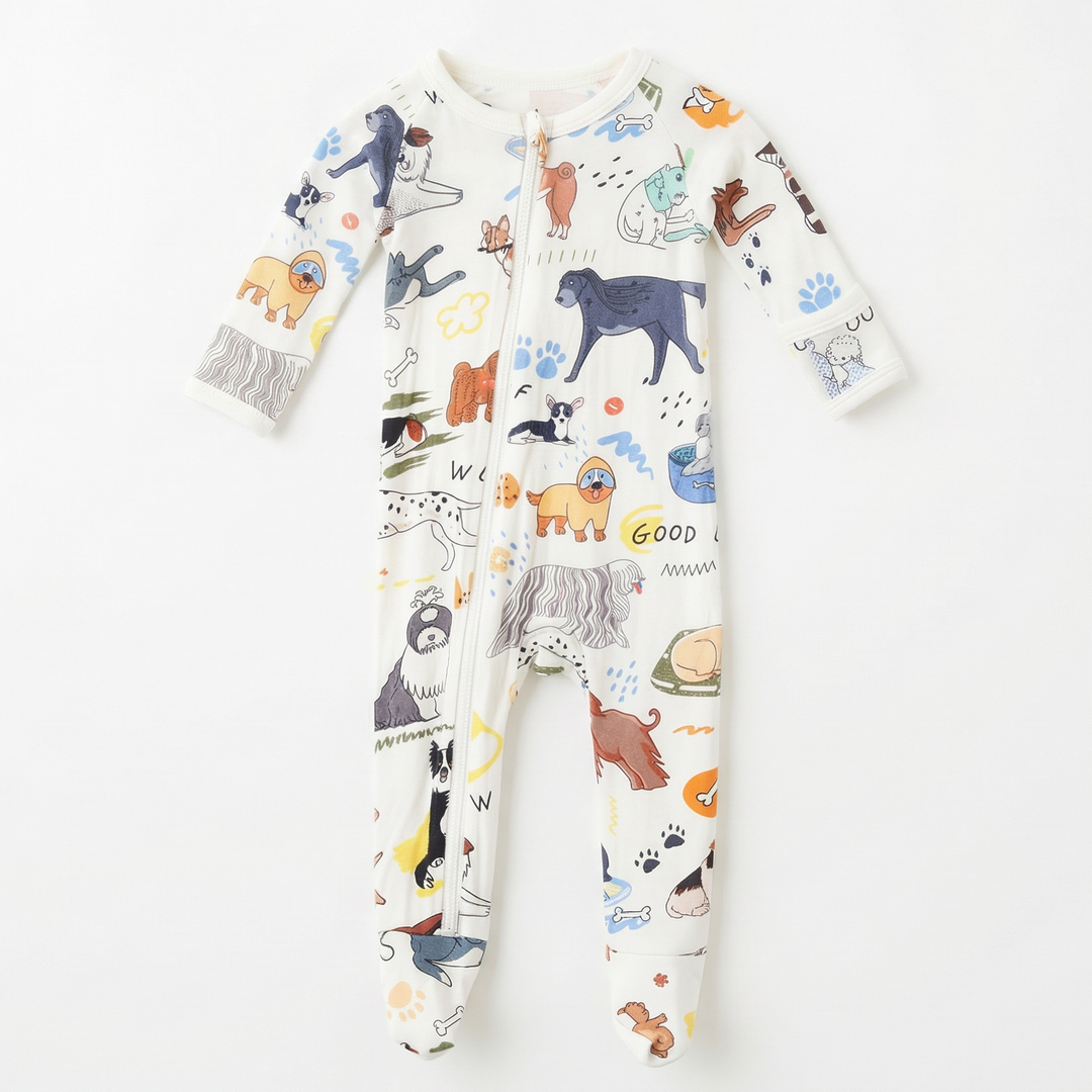 Bestaroo - Bamboo - Puppy Pals White Footie