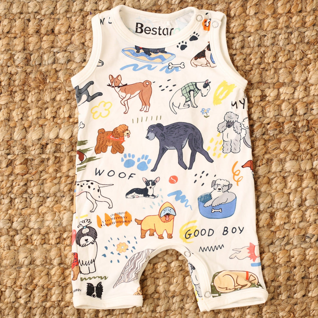 Bestaroo - Puppy Pals White Shortall