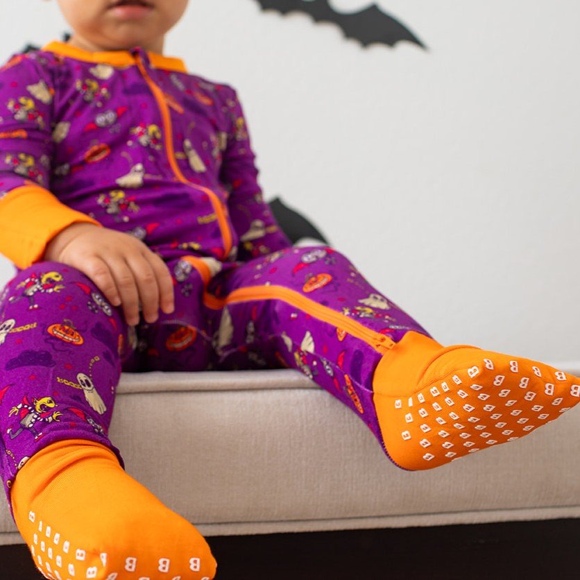 Bestaroo - Bamboo - Purple Boo Crew Convertible Coverall