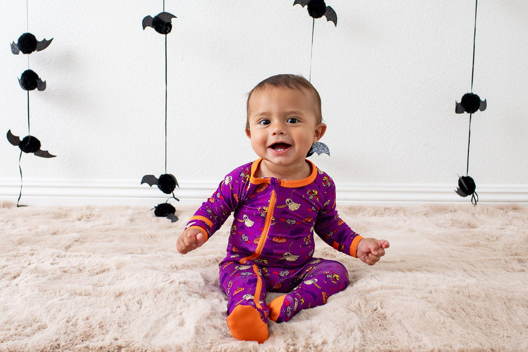 Bestaroo - Bamboo - Purple Boo Crew Footie