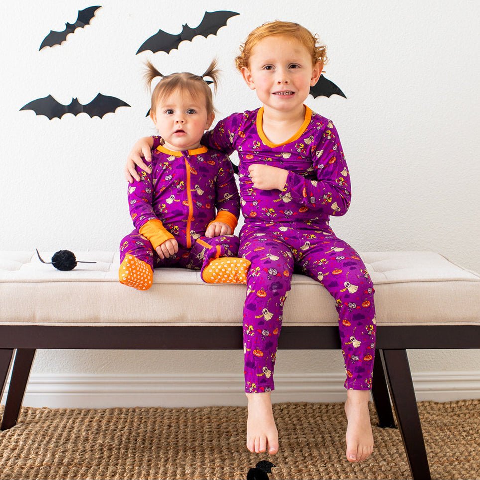 Bestaroo - Bamboo - Purple Boo Crew PJs