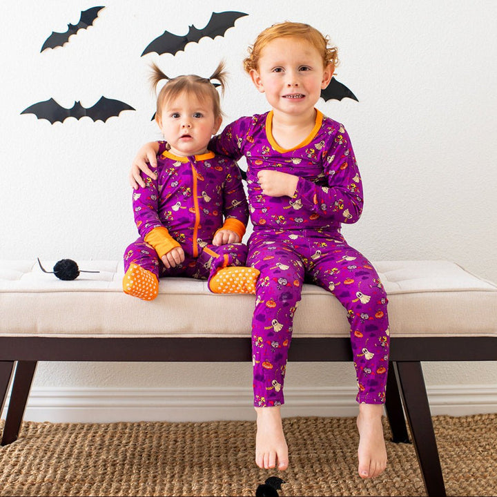 Bestaroo - Bamboo - Purple Boo Crew PJs