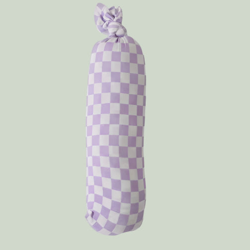 Lilac Checks Swaddle