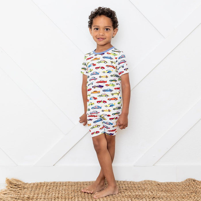 Bestaroo - Bamboo - Racing Cars Shorts PJs