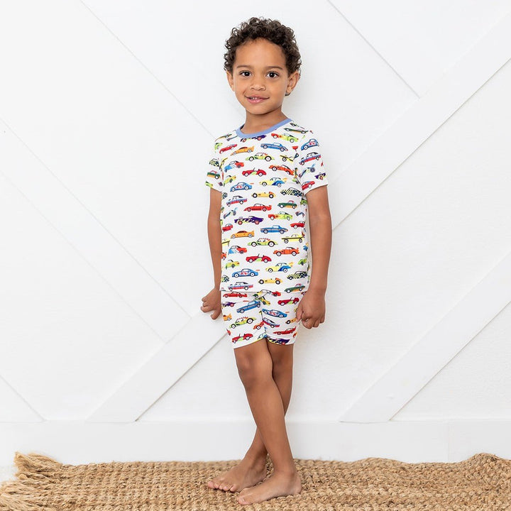 Bestaroo - Bamboo - Racing Cars Shorts PJs