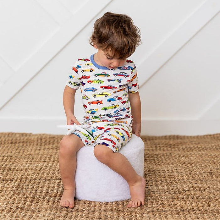 Bestaroo - Bamboo - Racing Cars Shorts PJs