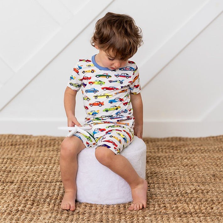 Bestaroo - Bamboo - Racing Cars Shorts PJs