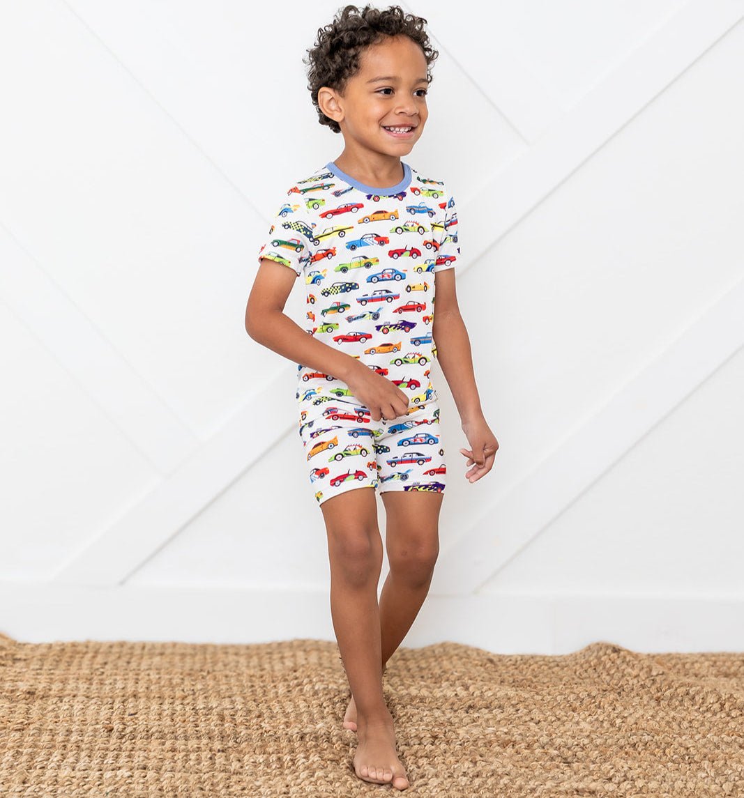Bestaroo - Bamboo - Racing Cars Shorts PJs