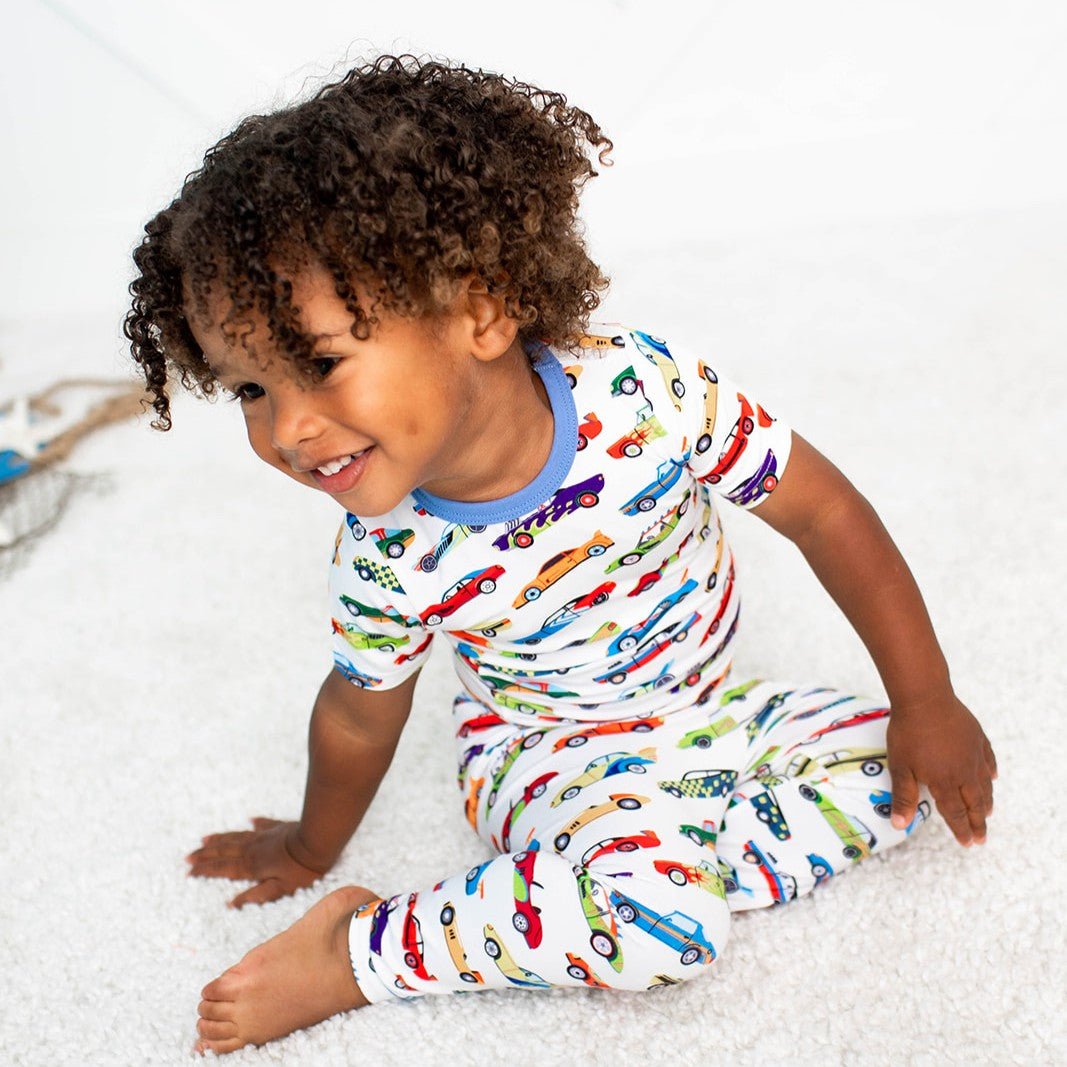 Bestaroo - Bamboo - Racing Cars S/S Pajama
