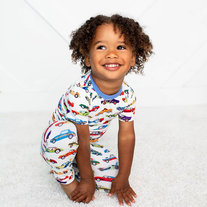 Bestaroo - Bamboo - Racing Cars S/S Pajama