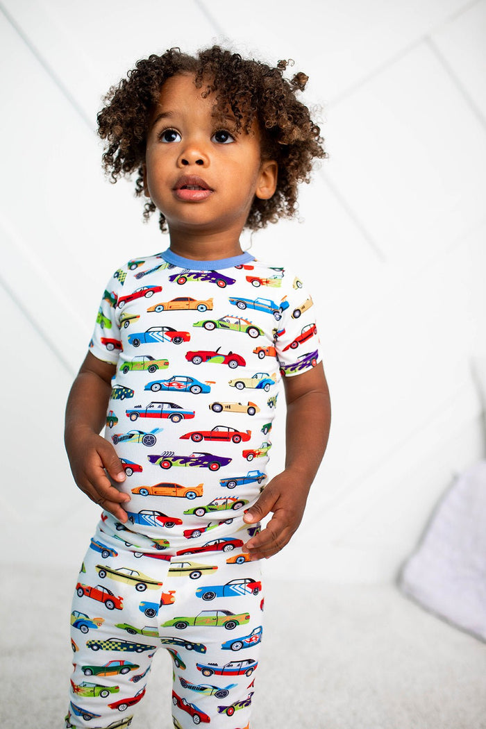 Bestaroo - Bamboo - Racing Cars S/S Pajama