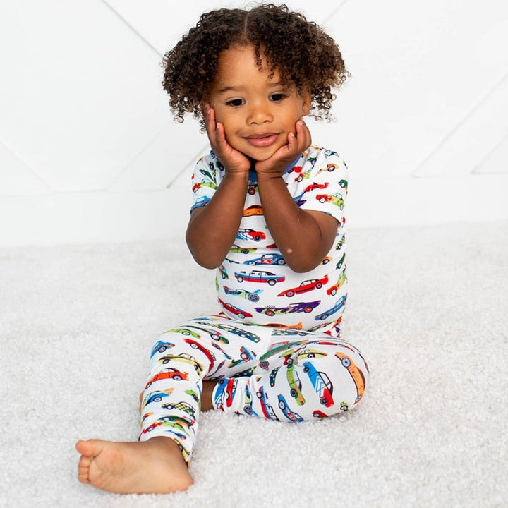 Bestaroo - Bamboo - Racing Cars S/S Pajama