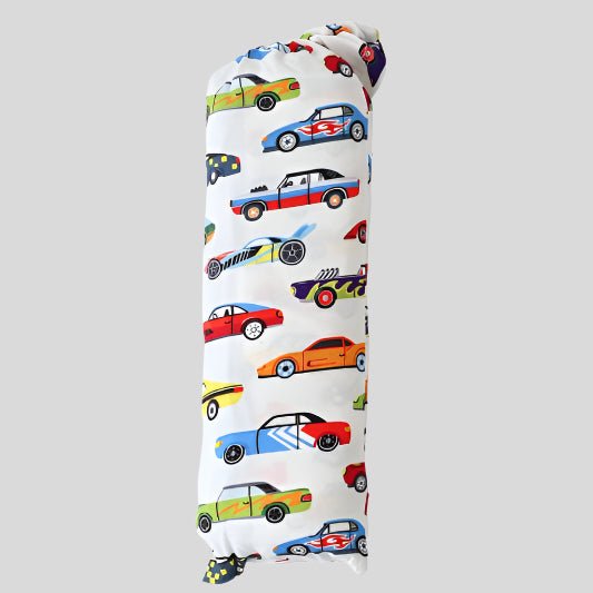 Bestaroo - Bamboo - Racing Cars Swaddle