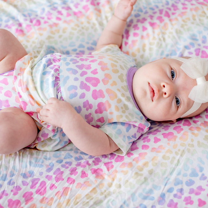 Bestaroo - Rainbow Leopard Bodysuit Dress