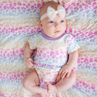 Bestaroo - Rainbow Leopard Bodysuit Dress