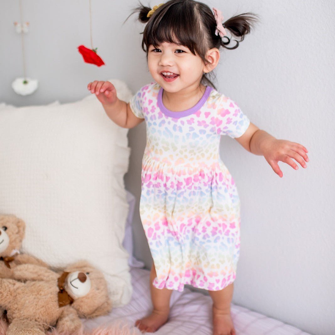 Bestaroo - Rainbow Leopard Dress