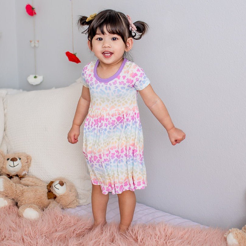 Bestaroo - Rainbow Leopard Dress