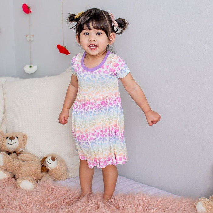 Bestaroo - Rainbow Leopard Dress