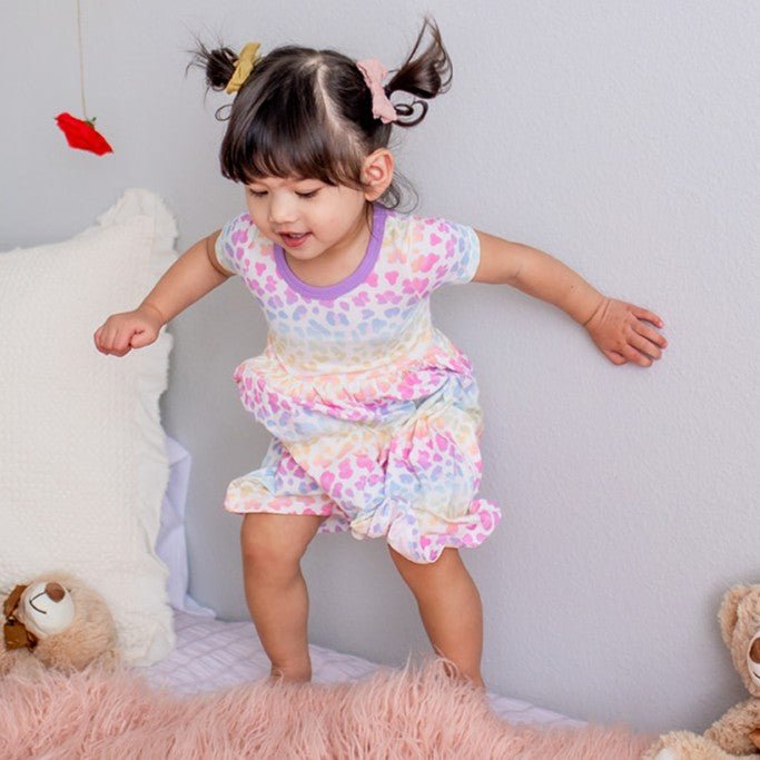 Bestaroo - Rainbow Leopard Dress