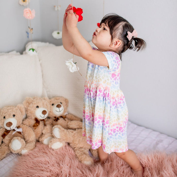 Bestaroo - Rainbow Leopard Dress