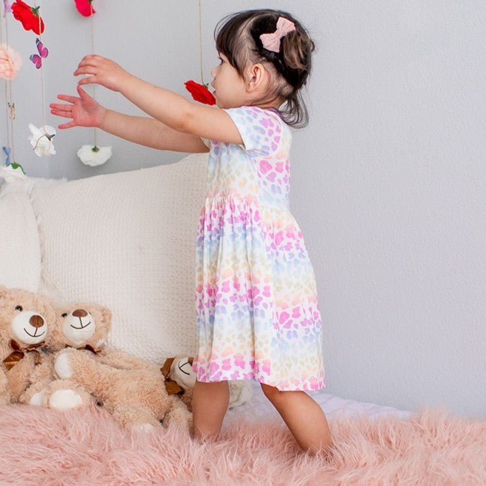 Bestaroo - Rainbow Leopard Dress