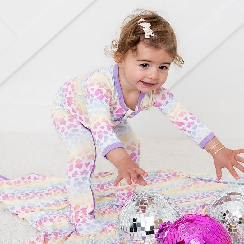 Bestaroo - Rainbow Leopard Footie