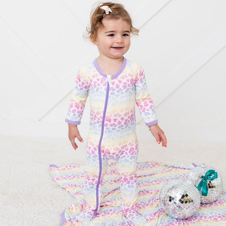 Bestaroo - Rainbow Leopard Footie