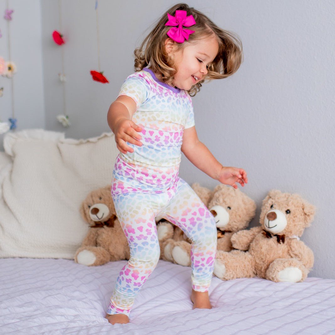 Bestaroo - Rainbow Leopard S/S Pajama