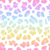 Bestaroo - Bamboo - Rainbow Leopard Swaddle
