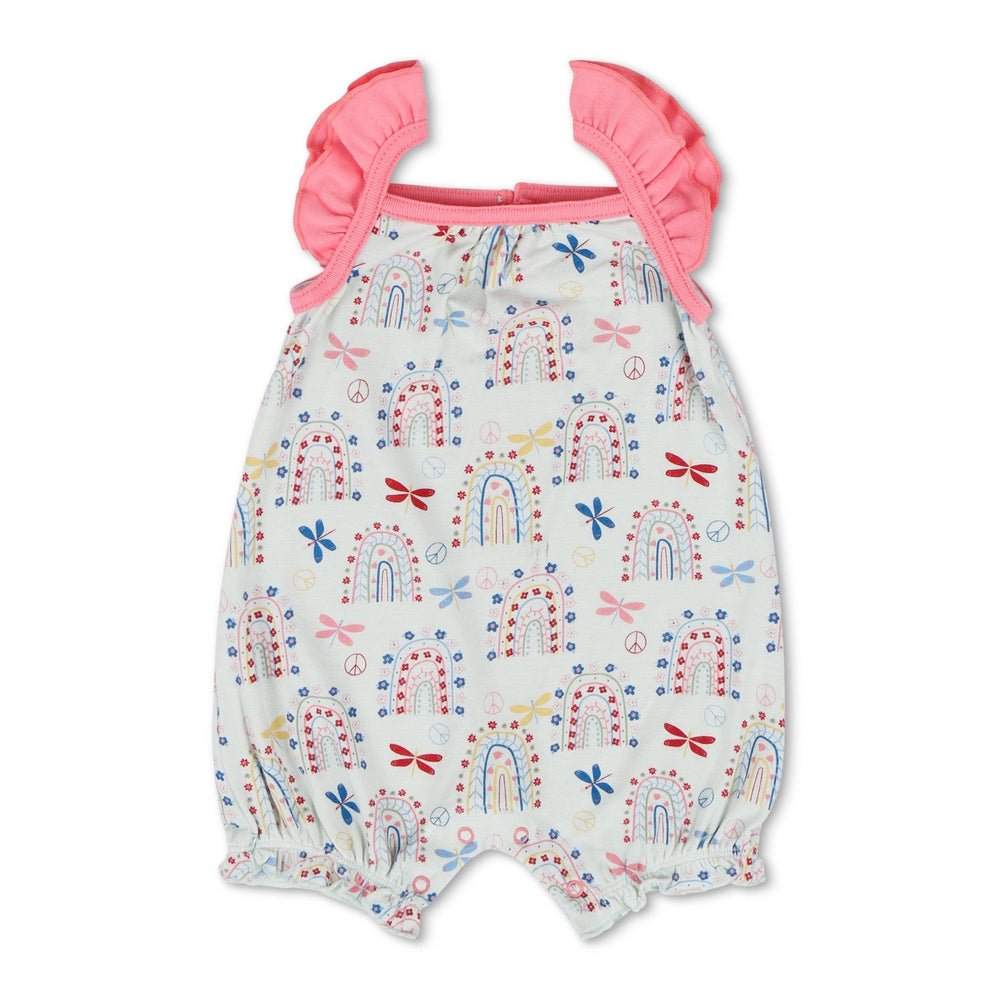 Bestaroo - Bamboo - Rainbow Love Romper