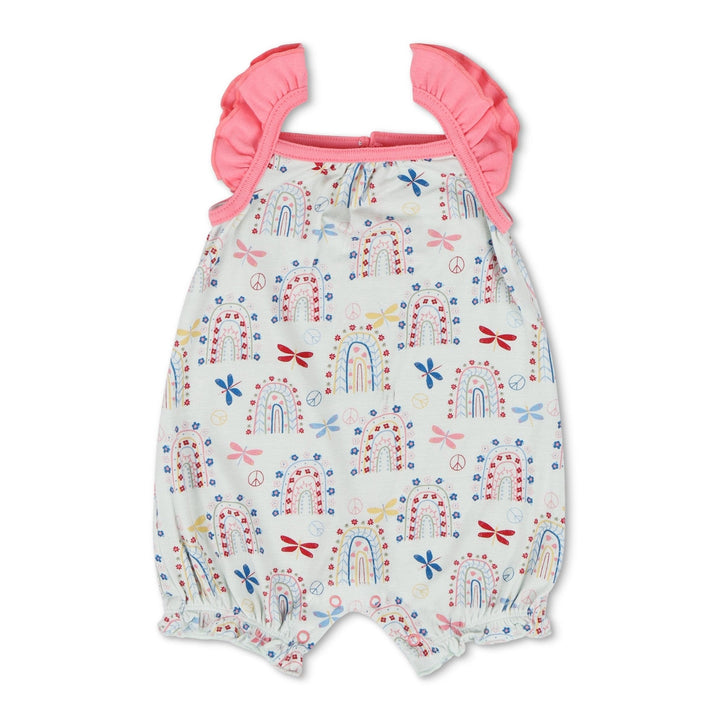Bestaroo - Bamboo - Rainbow Love Romper