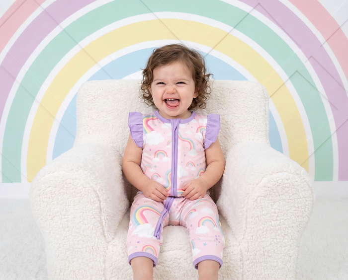 Rainbow Wishes Romper - Bestaroo