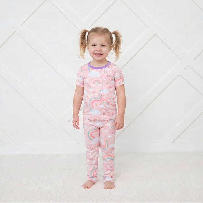 Rainbow Wishes S/S Pajama - Bestaroo