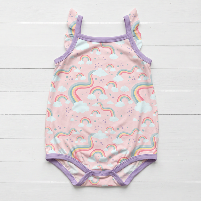 Rainbow Wishes Bubble Romper - Bestaroo
