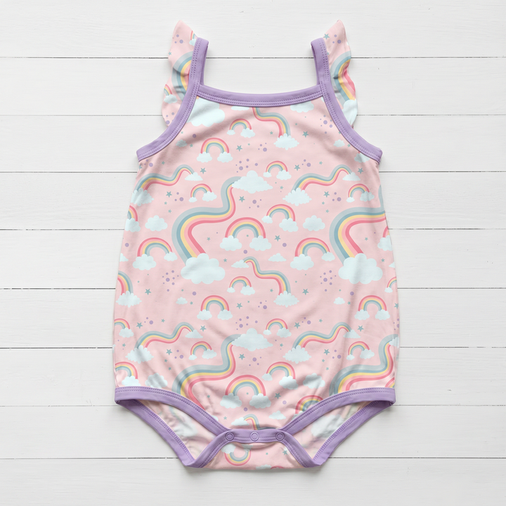 Rainbow Wishes Bubble Romper