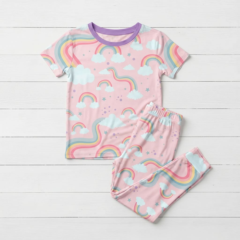 Rainbow Wishes S/S Pajama