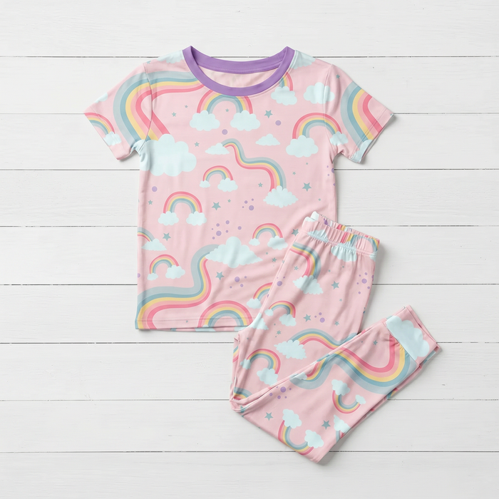 Rainbow Wishes S/S Pajama - Bestaroo
