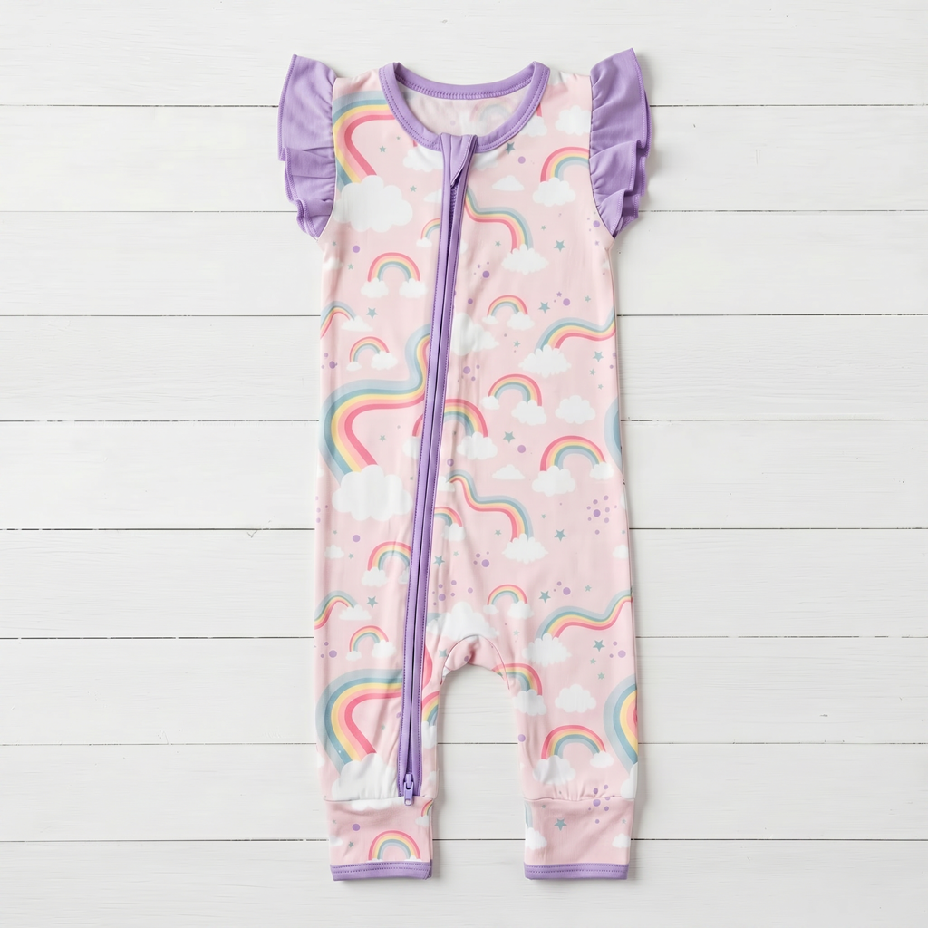 Rainbow Wishes Romper