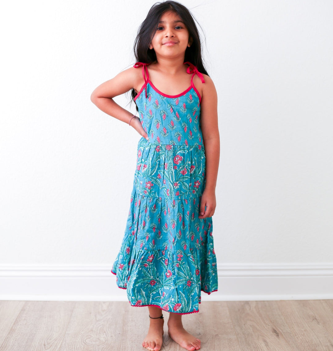 Bestaroo - Raya Maxi Dress - Blue